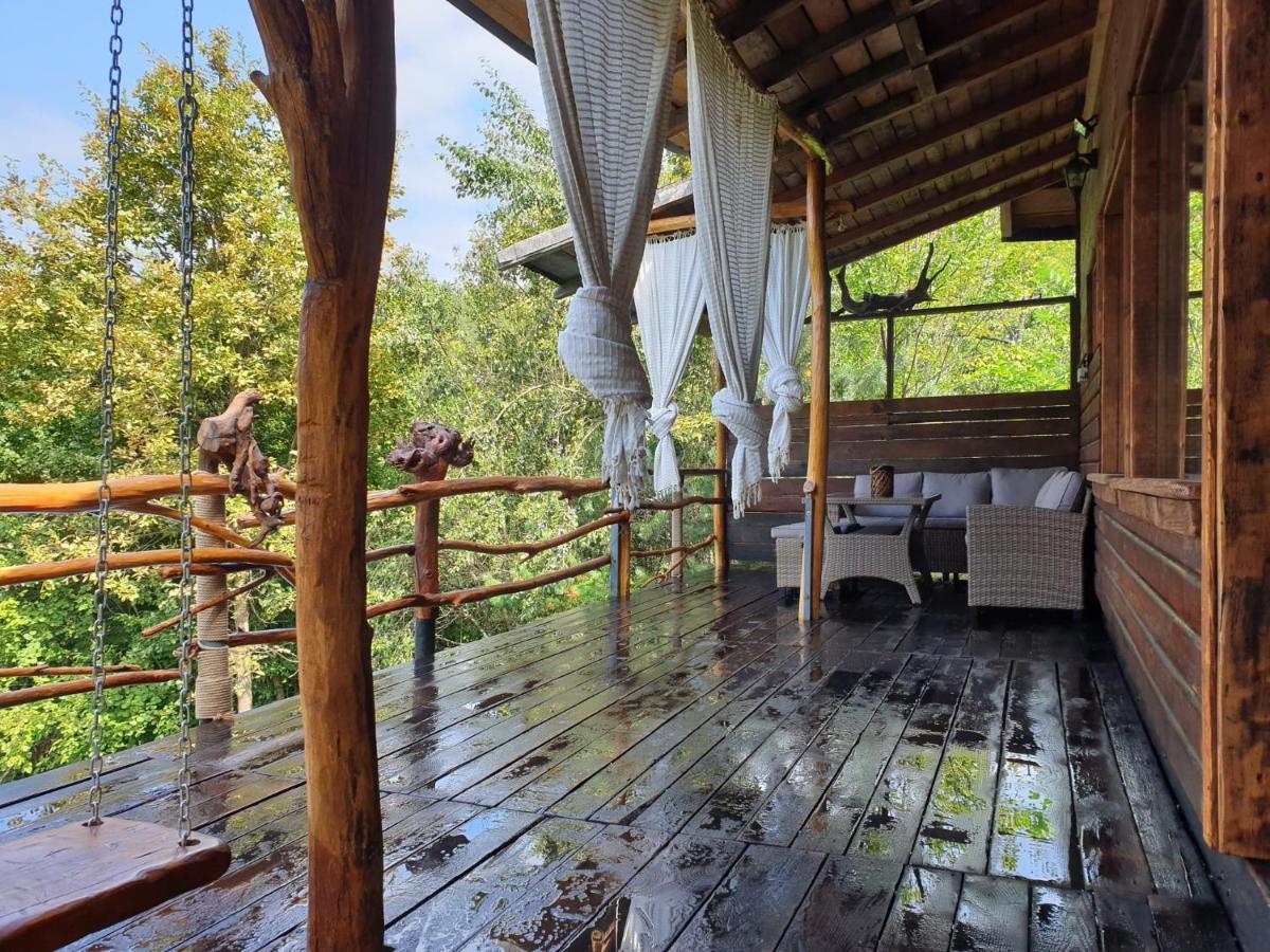 Mystically Wood House In The Forest Carjari المظهر الخارجي الصورة